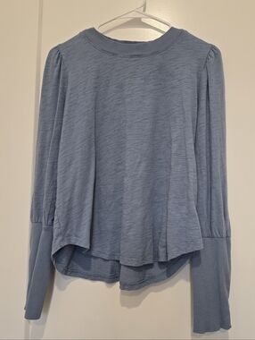 Mododoc LA cotton Top With Snaps On Sleeves Msrp $98